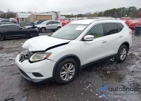 2016 Nissan Rogue Sv z USA, uszkodzony, nr VIN KNMAT2MT6GP595949